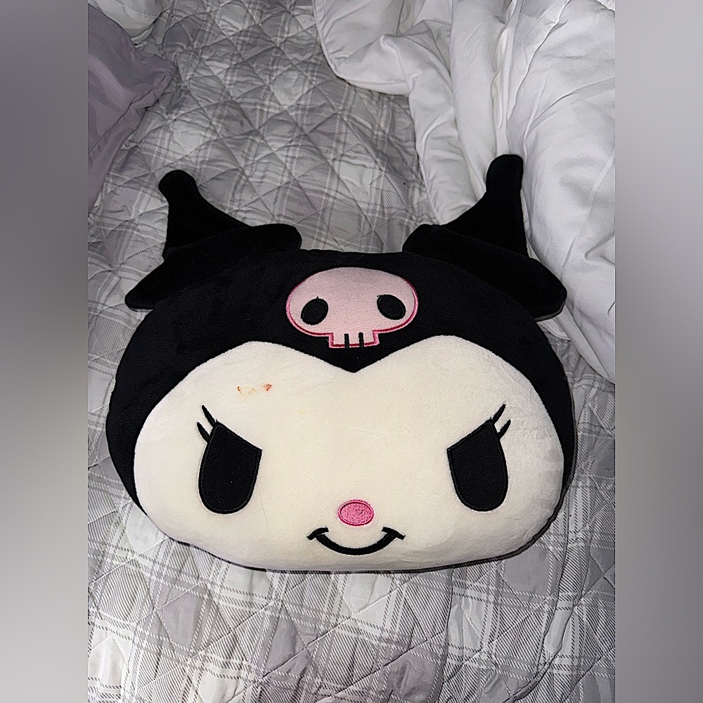 Sanrio Kuromi plushie pillow